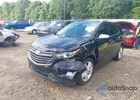 2020 Chevrolet Equinox Fwd Premier 2.0L Turbo из США, поврежденный, VIN 2GNAXPEX5L6118451